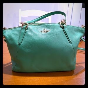 Kelly Green Coach Purse